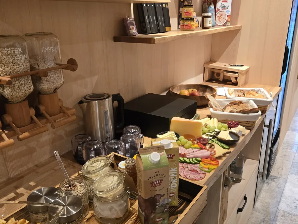 Die Alpenu-Speis mit regionalen Lebensmitteln im Alpenchalet