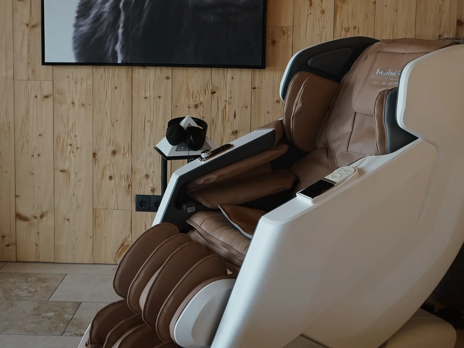 Massagesessel im Traumraum des Alpenu